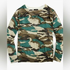 J Crew Sweater - Camo